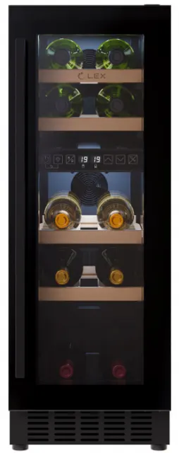Винный шкаф LEX LWD3017BL dual zone
