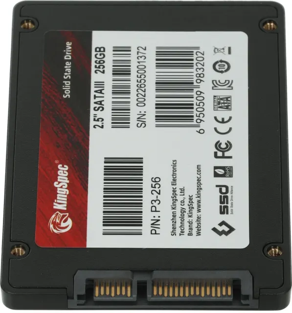 Накопитель SSD Kingspec P3-256 2.5