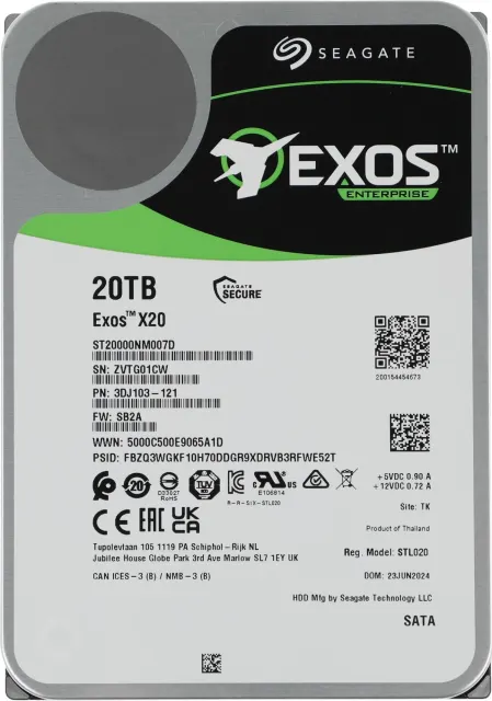 Жесткий диск Seagate ST20000NM007D