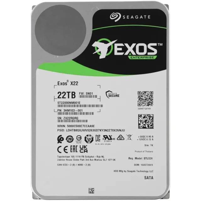 Жесткий диск Seagate ST22000NM001E
