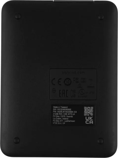 Внешний жесткий диск Western Digital WDBU6Y0020BBK-WESN