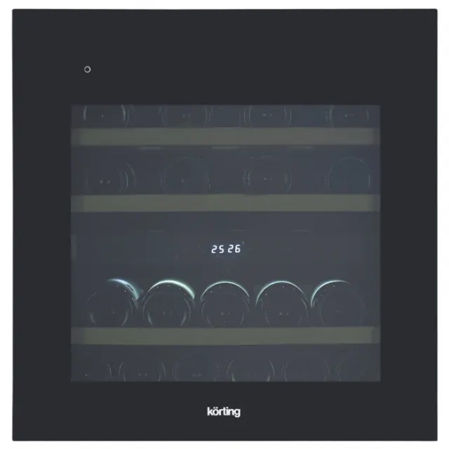 Встраиваемый винный шкаф Korting KFW 604 DB GN