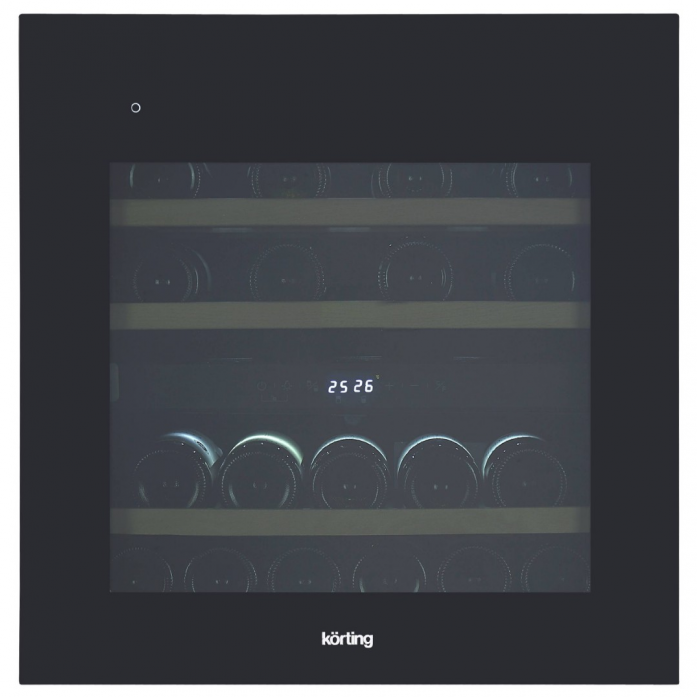 Встраиваемый винный шкаф Korting KFW 604 DB GN