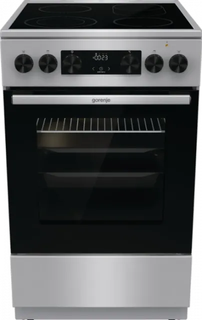 Плита электрическая Gorenje GEC5C40XAOT серый (без крышки)