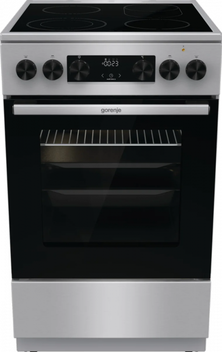 Плита электрическая Gorenje GEC5C40XAOT серый (без крышки)