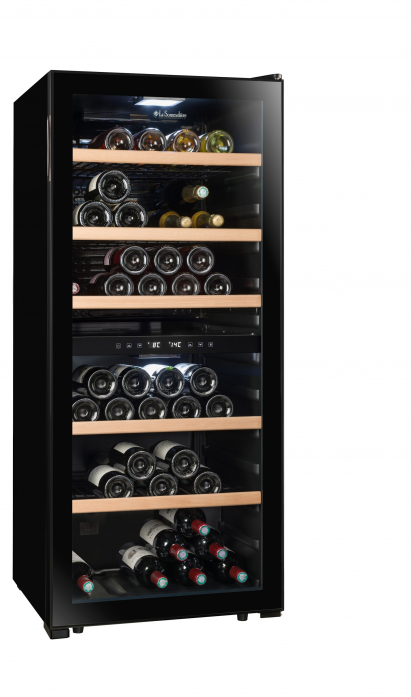 Винный шкаф LaSommeliere LS102DZBLACK