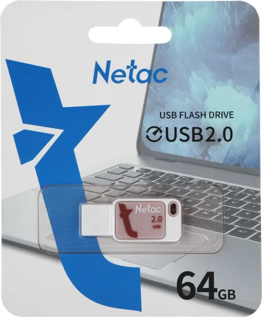Флеш-диск Netac NT03UA31N-064G-20PK