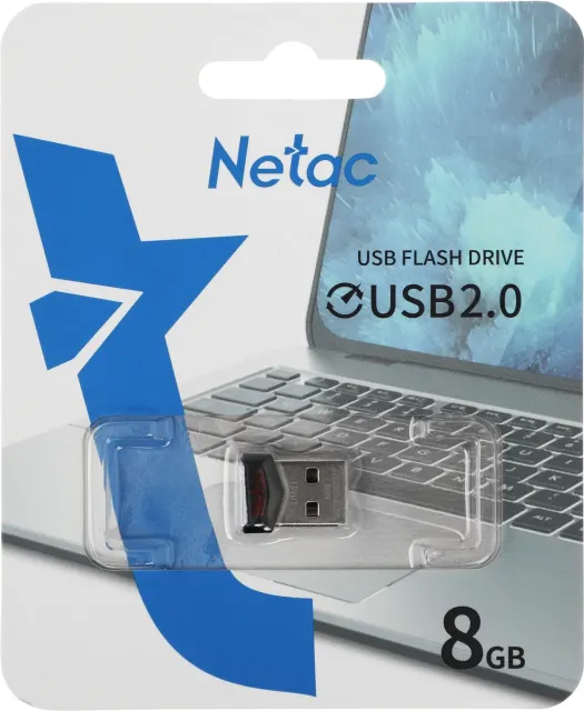Флеш-диск Netac NT03UM81N-008G-20BK