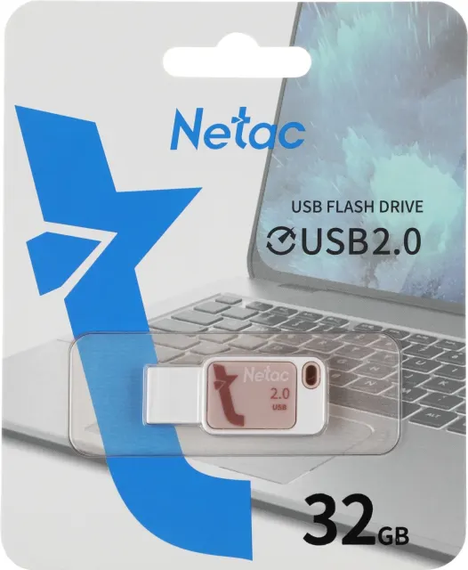 Флеш-диск Netac NT03UA31N-032G-20PK