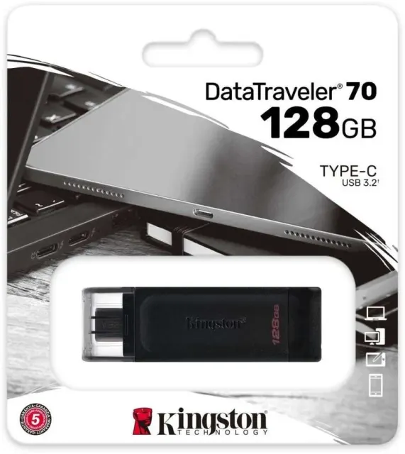 Флеш-диск Kingston DataTraveler DT70 (DT70/128GB)