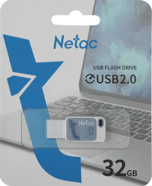 Флеш-диск Netac NT03UA31N-032G-20BL