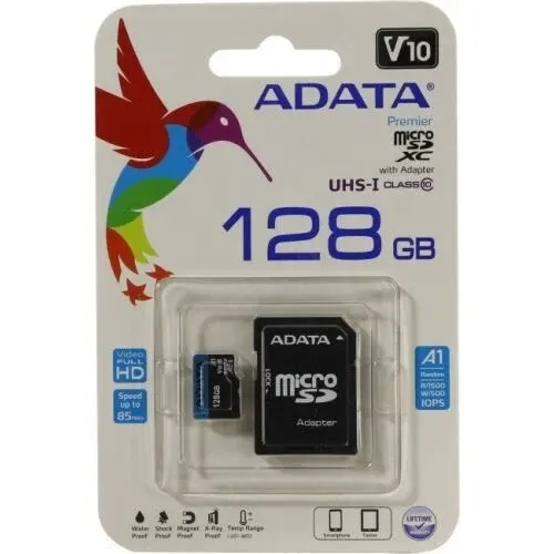 Карта памяти A-Data AUSDX 128 GUICL 10 A 1 RA 1
