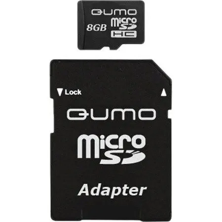Карта памяти Qumo microSDHC class10 8 GBQM 8 GMICSDHC 10