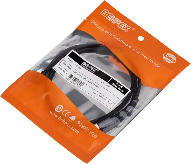 Кабель Noname USB (m)-USB Type-C (m) 1м черный