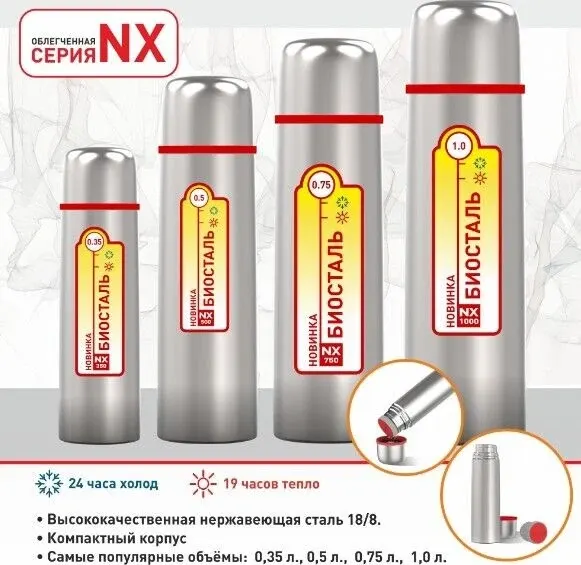Термос Biostal NX-350