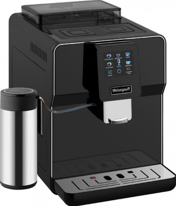 Кофемашина Weissgauff WCM-330 TFT Touch Cappuccino Nero 434500