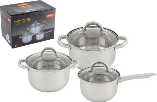 Набор посуды Mallony MEDIANO-SET-6 (981056)