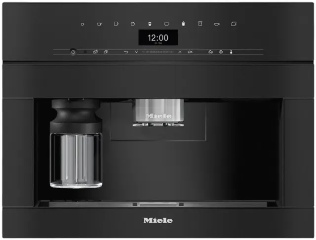 Встраиваемая кофемашина Miele CVA7440 OBSW черный обсидиан