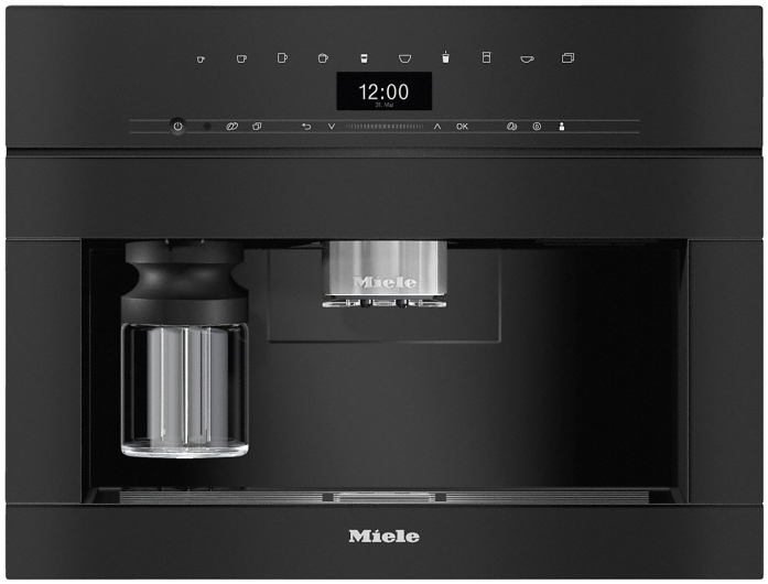 Встраиваемая кофемашина Miele CVA7440 OBSW черный обсидиан