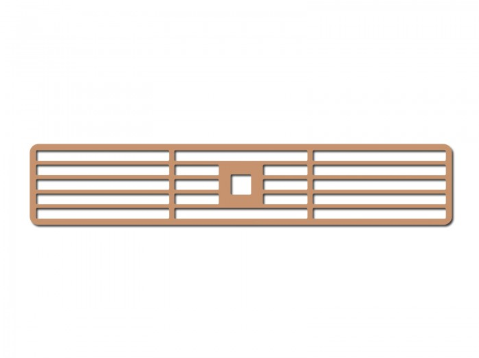 Декоративная решетка для варочной панели Kuppersbusch KMI 8590.0 SR DK 8597 Copper