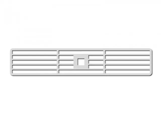 Декоративная решетка для варочной панели Kuppersbusch KMI 8590.0 SR DK 8593 Silver Chrome
