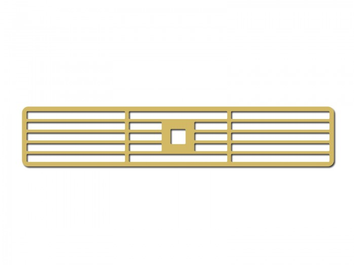 Декоративная решетка для варочной панели Kuppersbusch KMI 8590.0 SR DK 8594 Gold