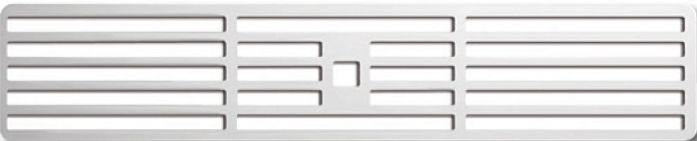 Решетка вентиляционная для варочных панелей Kuppersbusch ZUB 99091 Silver Chrome