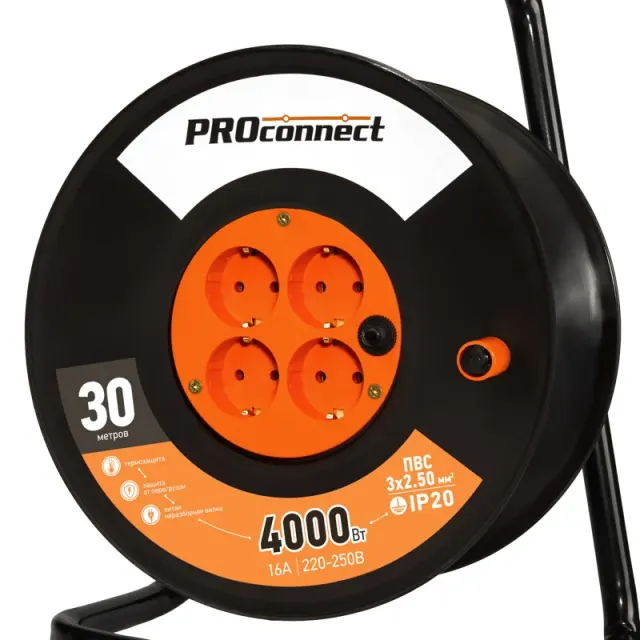 Удлинитель силовой Proconnect Professional (11-7613)