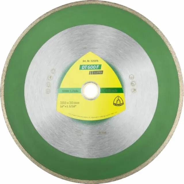 Алмазный диск Klingspor DT 600 F (325373)