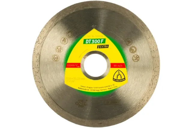 Алмазный диск Klingspor DT 300 F Extra (325358)