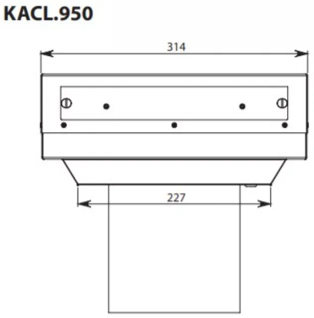 Угольно-цеолитный фильтр Falmec Carbon-Zeo (для Gruppo Incasso) KACL.950