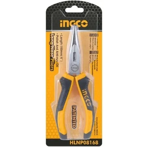 Тонкогубцы Ingco HBNP08168