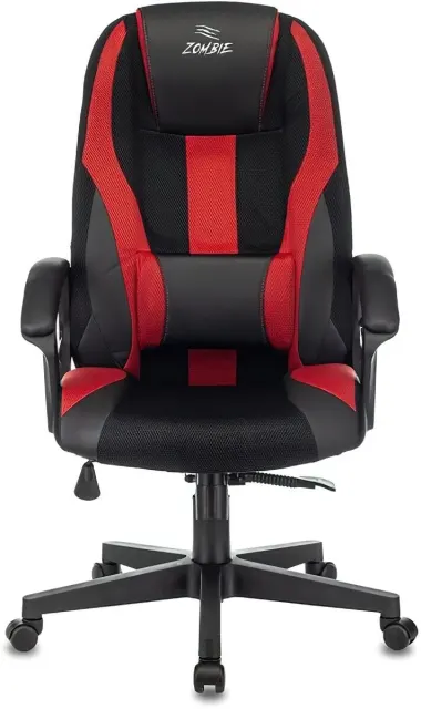 Кресло игровое Zombie 9 Black/Red