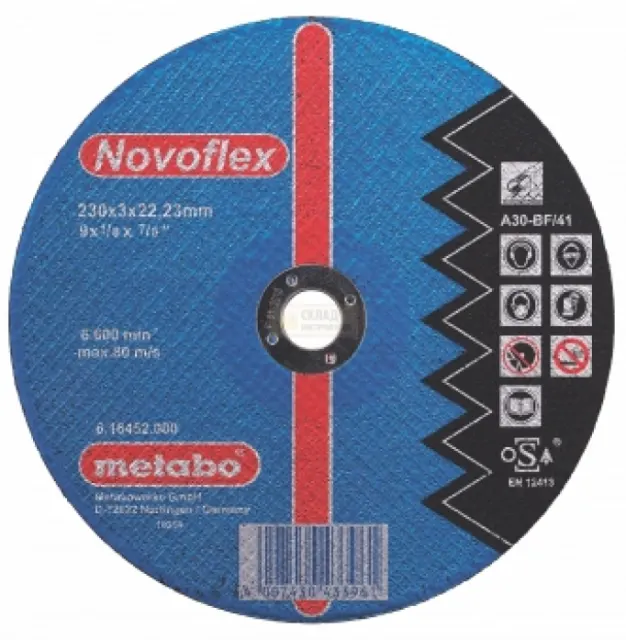 Круг отрезной по металлу Metabo SP-Novoflex 617131000