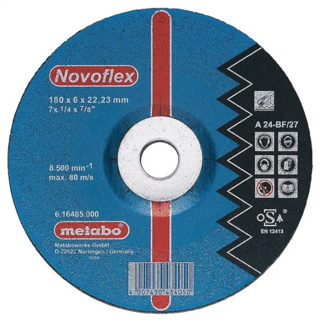 Круг обдирочный METABO сталь Novoflex SP 150x6,0x22,23 мм 617137000