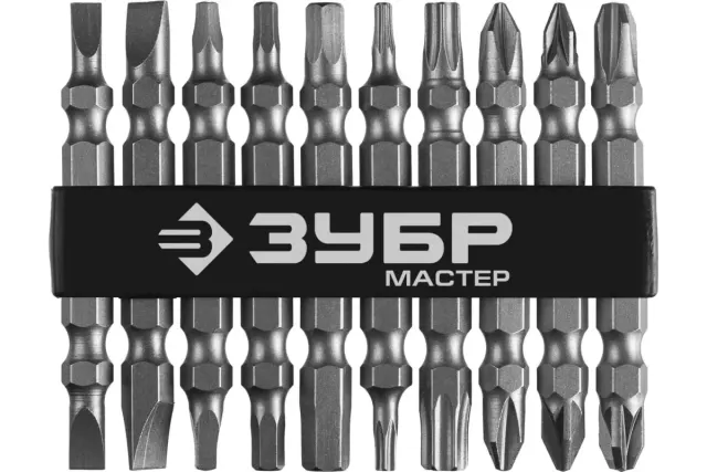 Набор бит Зубр 26089-H10