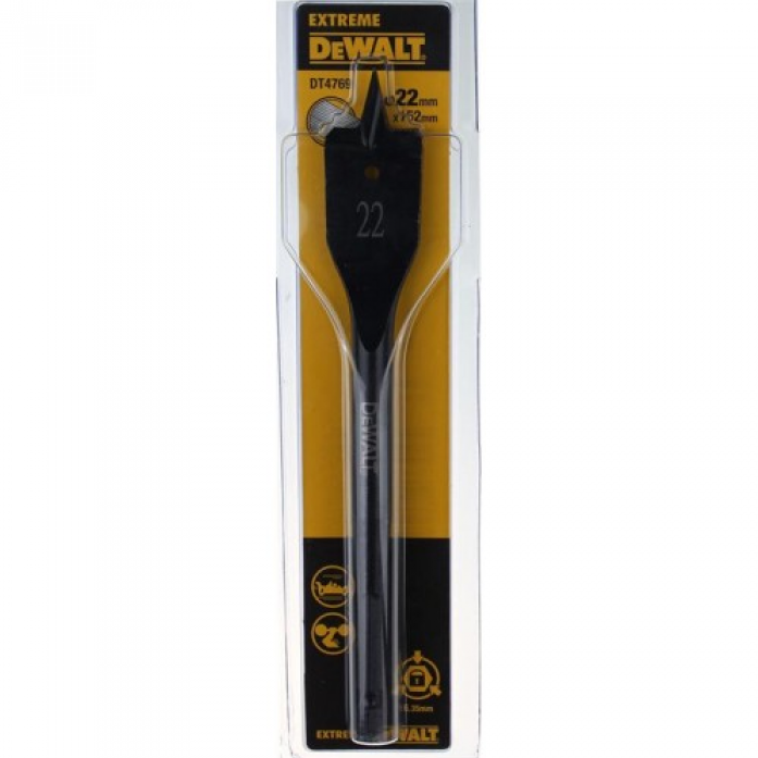 Сверло плоскофрезерное DeWalt 22х152мм DT 4769