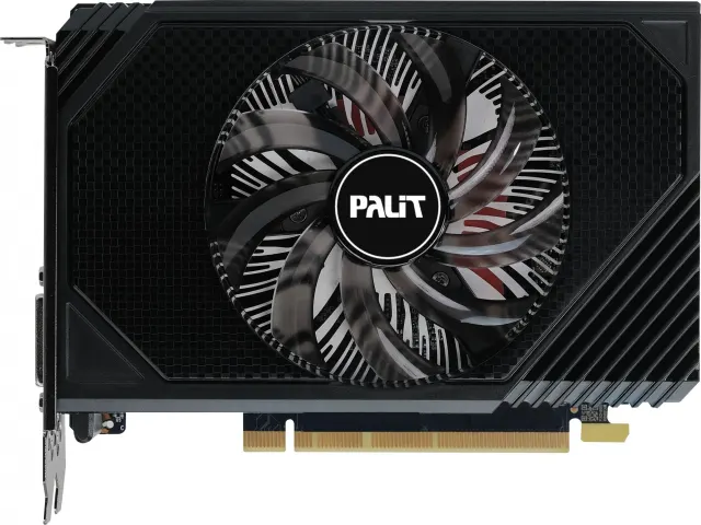 Видеокарта Palit PCI-E 4.0 RTX3050 STORMX NE63050S18JE-1070F