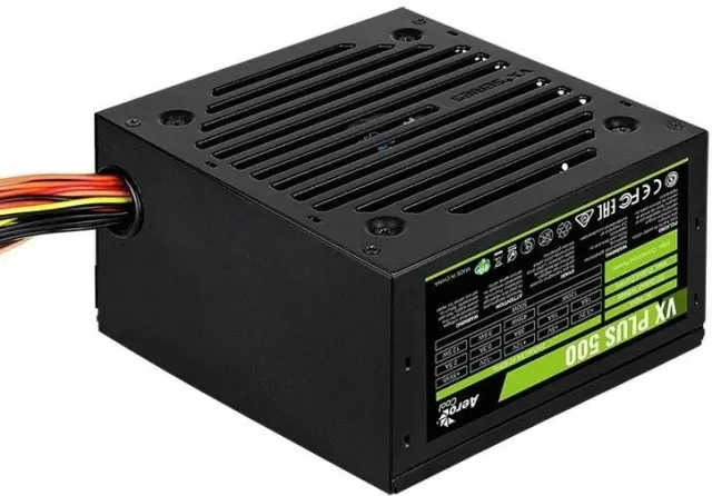 Блок питания Aerocool ATX 500W VX-500 Plus