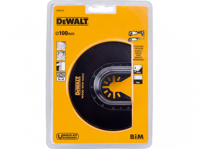Насадка для многофункционального инструмента DeWalt DT 20710