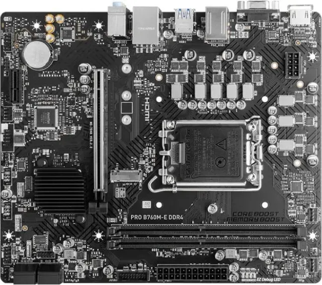 Материнская плата MSI Pro B760M-E DDR4