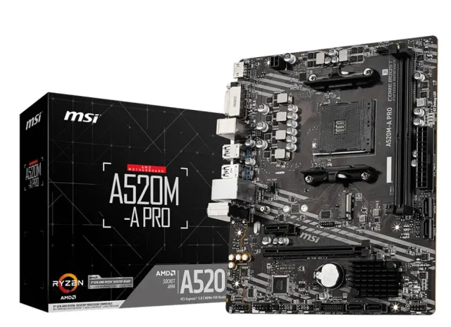 Материнская плата MSI A520M-A PRO