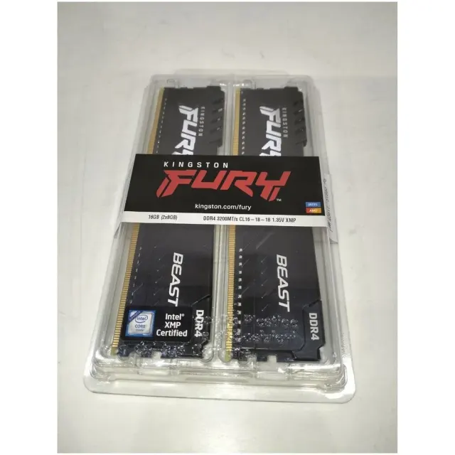 Оперативная память Kingston KF432C16BBK2/16